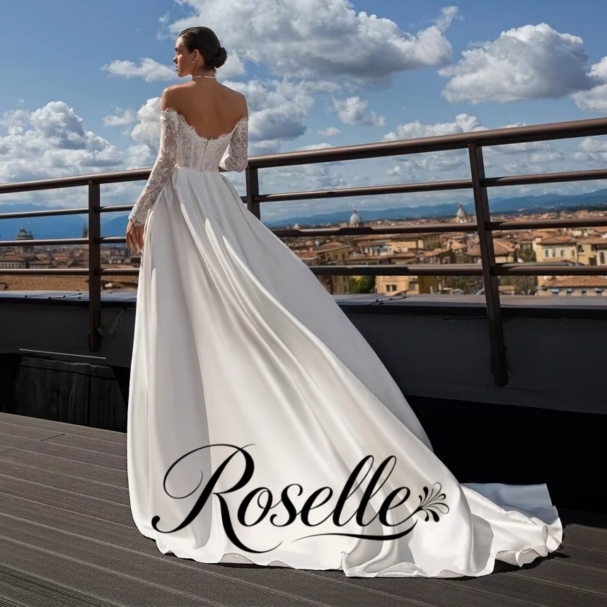 Wedding Qw - ROSELLE Lace A-Line Exquisite Wedding Dress