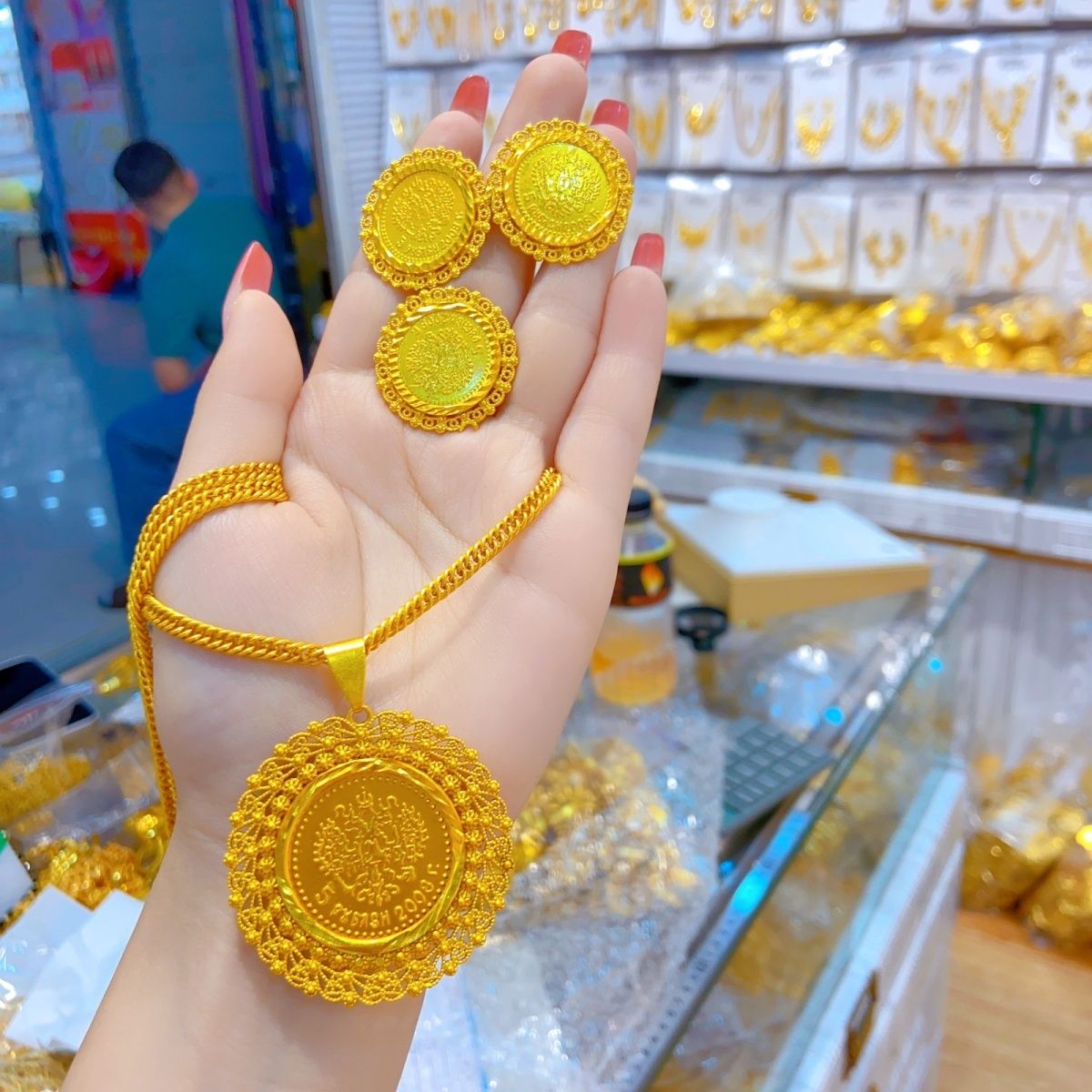Wedding Zone - New 24K Gold Plated Dubai Jewelry