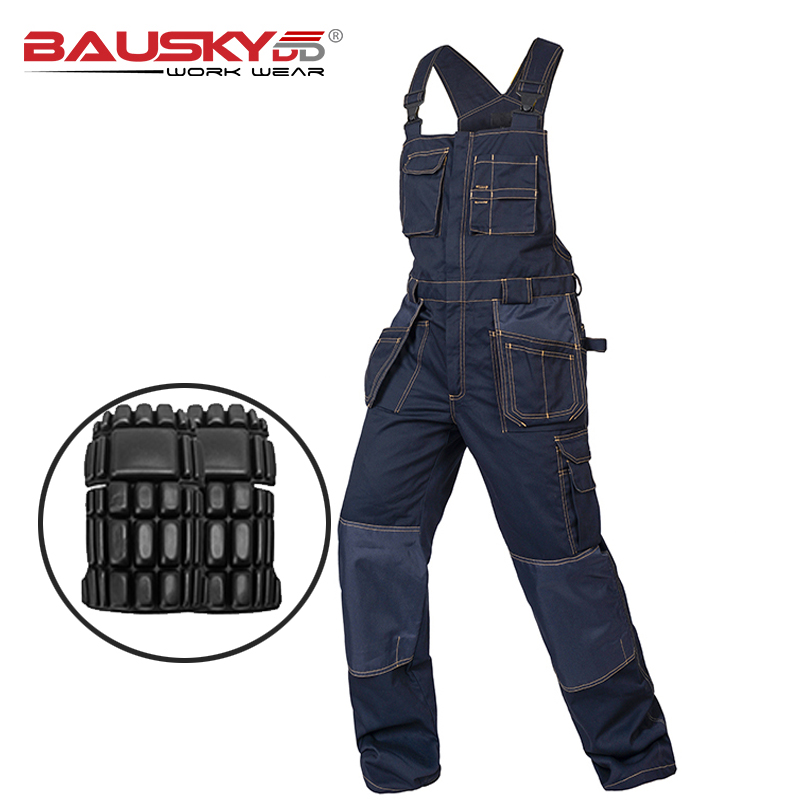 Wedding Job - Multi Pocket Work Bib Overalls Men