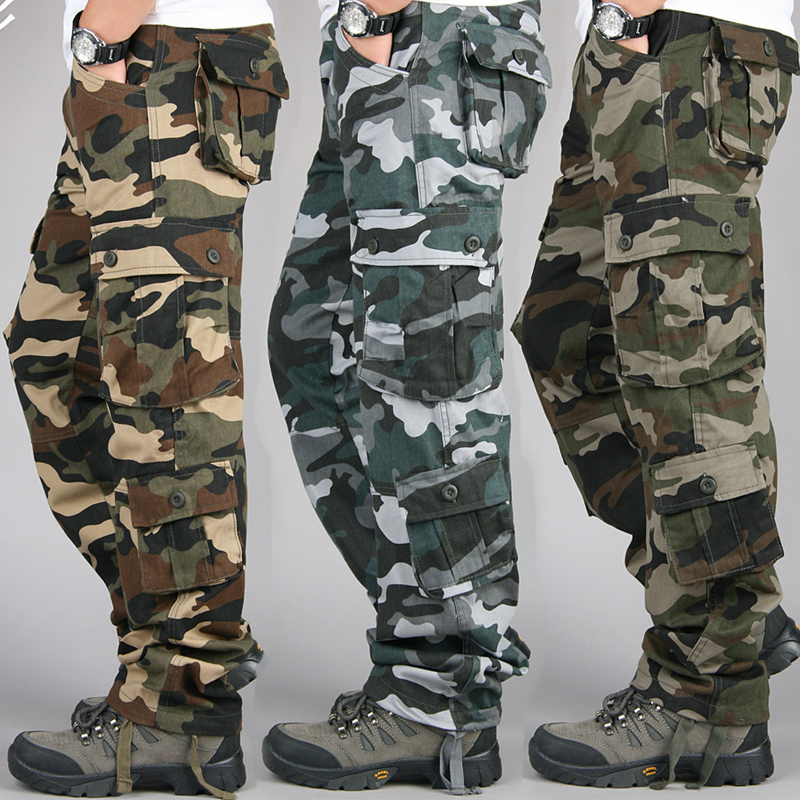 Wedding Job - Men's Tactical Camouflage Overalls High-Quality Cotton