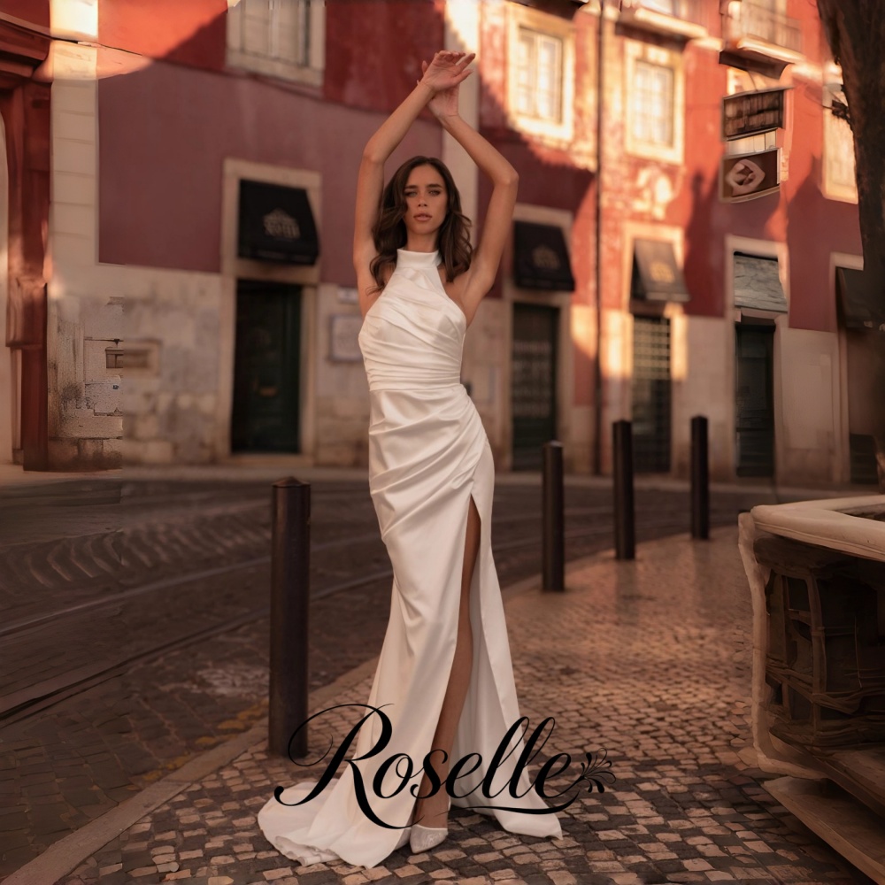 ROSELLE Halter Sleeveless Merm - Wedding Qw recension och pris