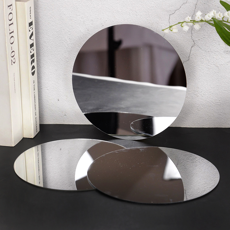 20cm Round Mirror Glass Tray   - Unity Candle Set recension och pris