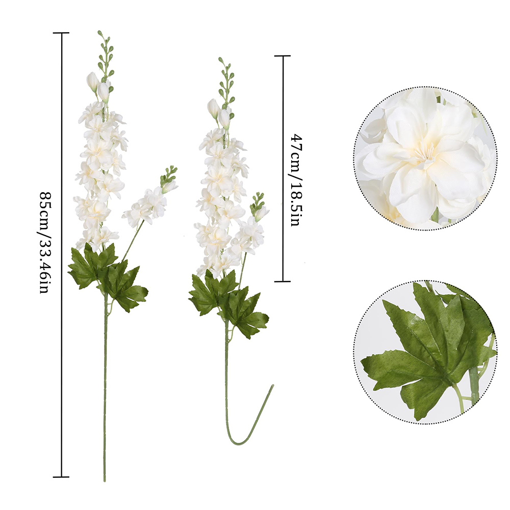 2pc Artificial Flowers Long St - Centerpiece Vase Tall recension och pris