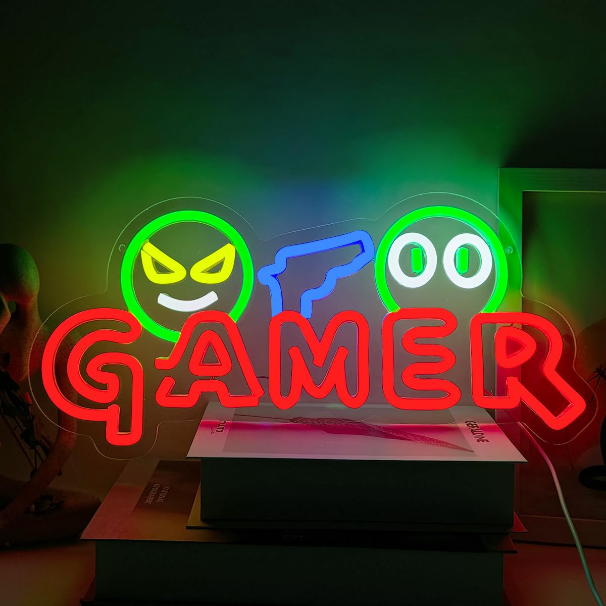 Gamer Neon Sign LED Wall Light - Wedding Zone recension och pris