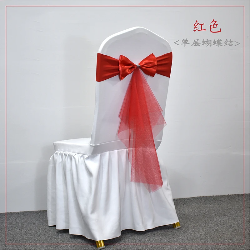 10 50pcs Spandex Chair Sashes  - Chair Sash Organza recension och pris