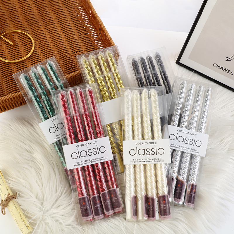 4pcs European-style Long-pole  - Unity Candle Set recension och pris
