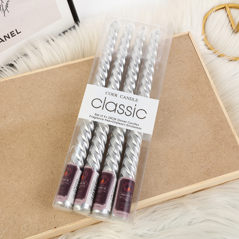 4pcs European-style Long-pole  - Unity Candle Set recension och pris