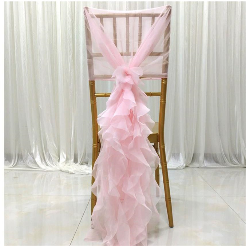 Bamboo Chair decorations Chiav - Chair Sash Organza recension och pris