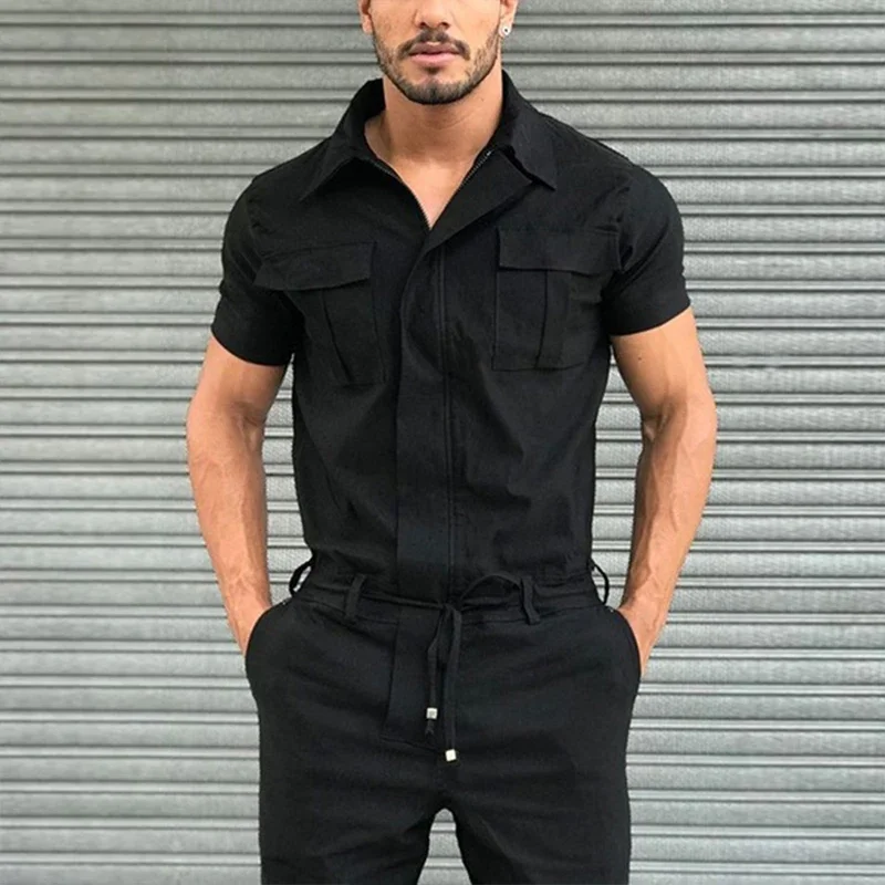 Men's Overalls Casual Streetwe - Wedding Job recension och pris