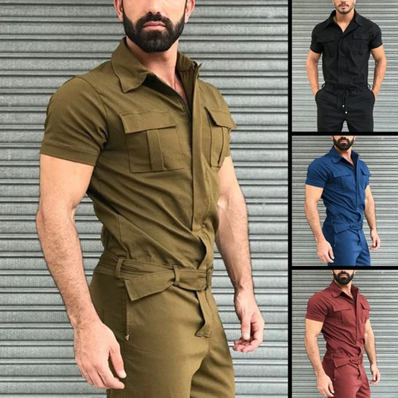 Men's Overalls Casual Streetwe - Wedding Job recension och pris