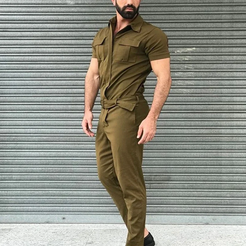 Men's Overalls Casual Streetwe - Wedding Job recension och pris