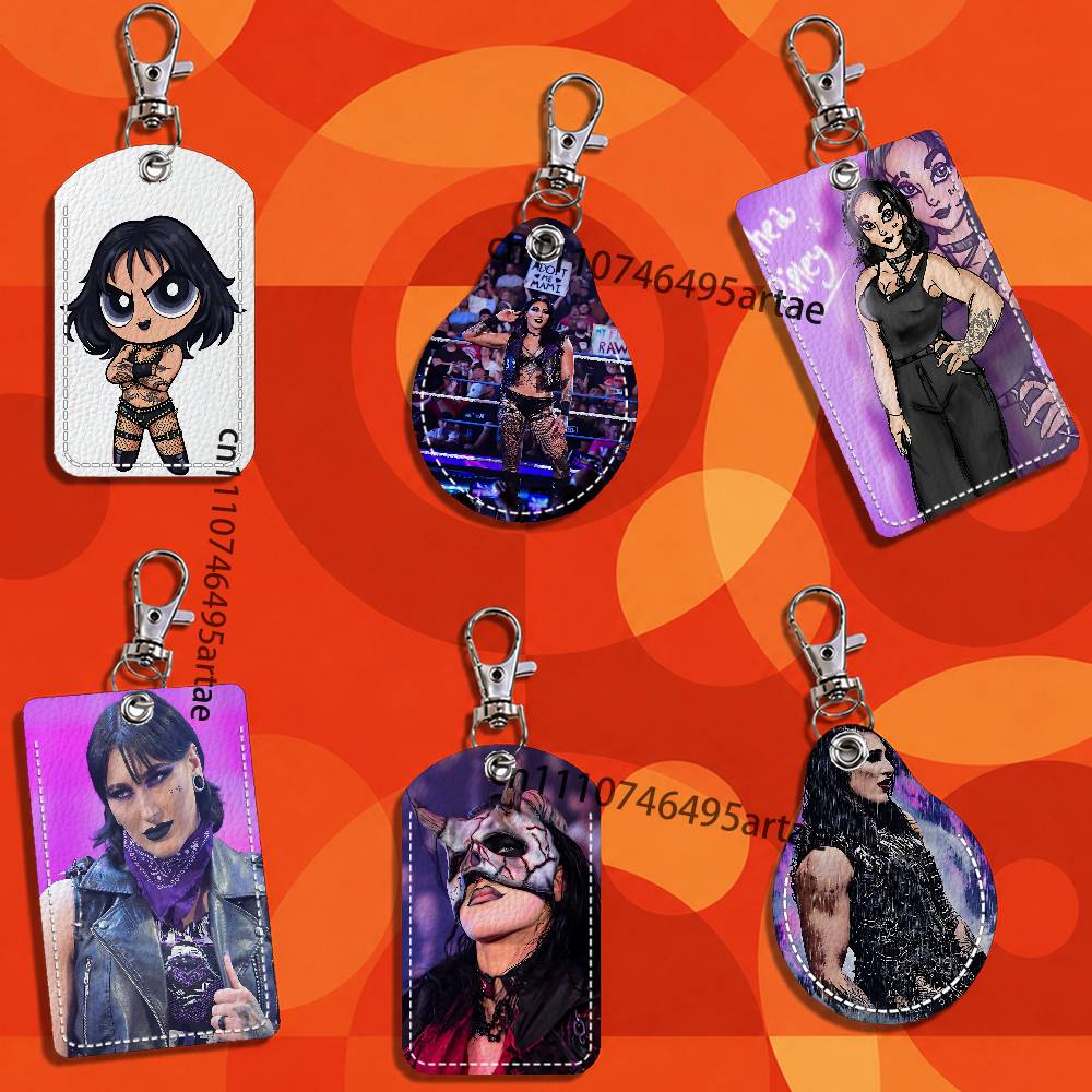 Mami black Rhea Ripley Cartoon - Place Card Holder recension och pris