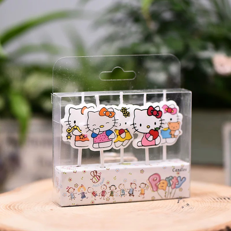 5pcs/Set Kawaii HelloKitty Han - Unity Candle Set recension och pris