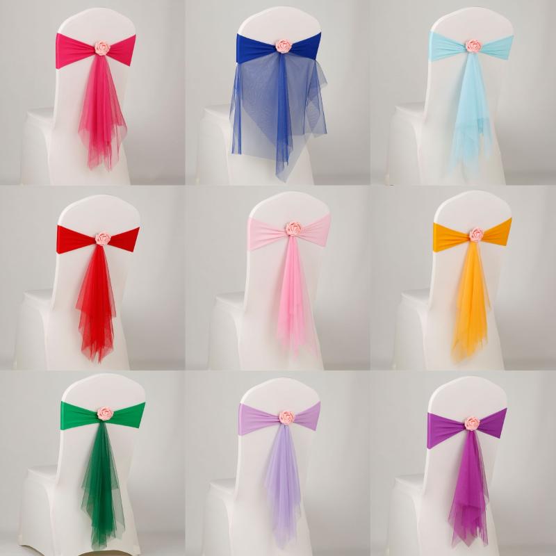 1 Piece Organza Chair Sashes F - Chair Sash Organza recension och pris