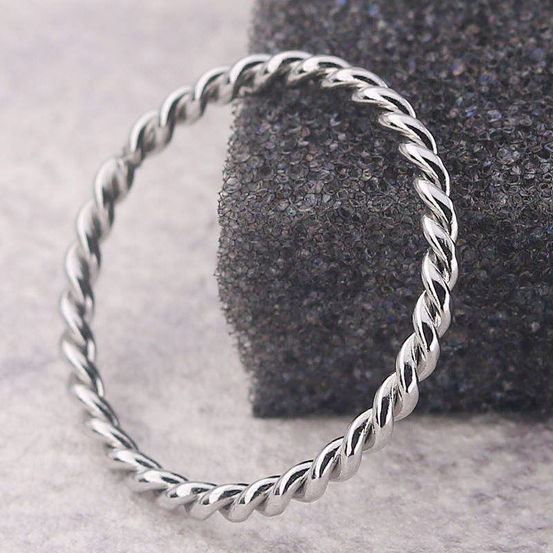 Minimalist Stainless Steel Rin - Wedding Zone recension och pris