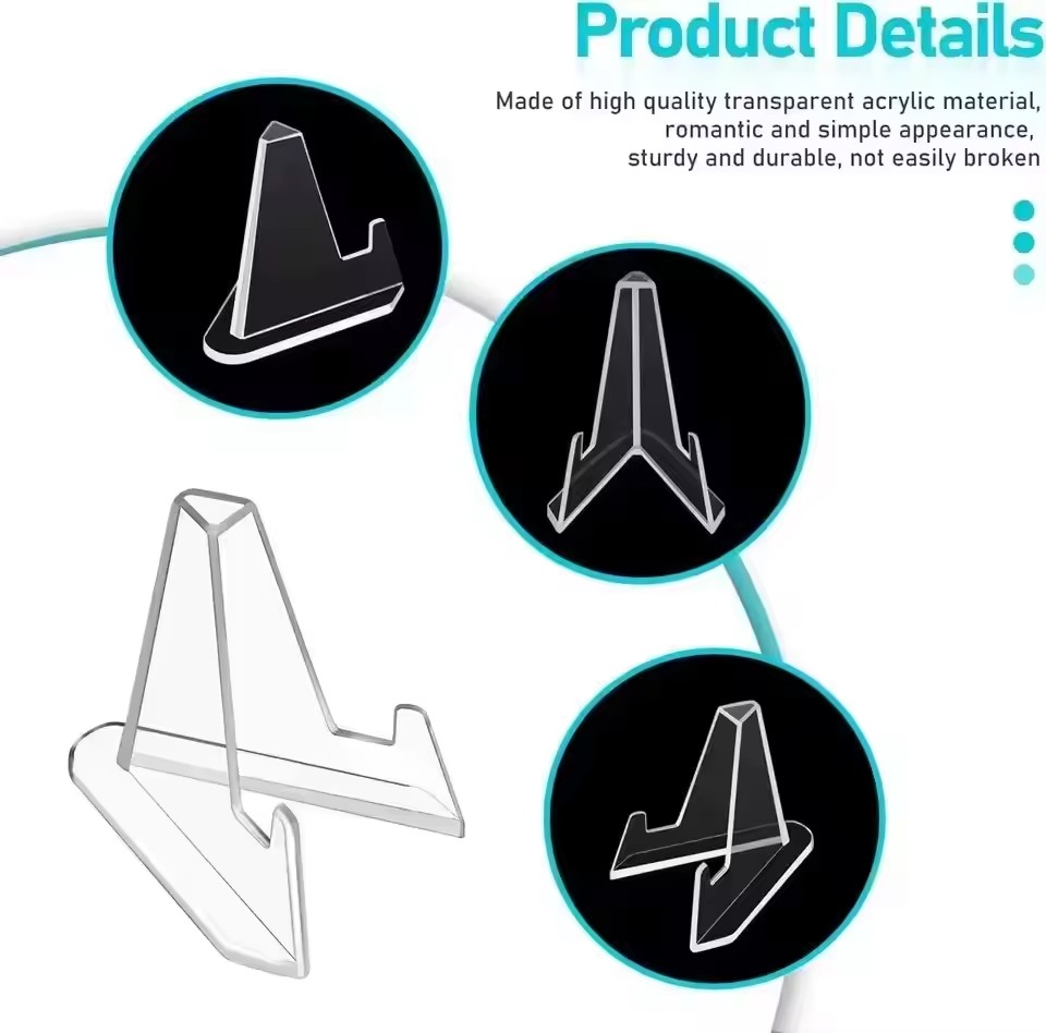 30-1PCS Triangular Card Displa - Place Card Holder recension och pris