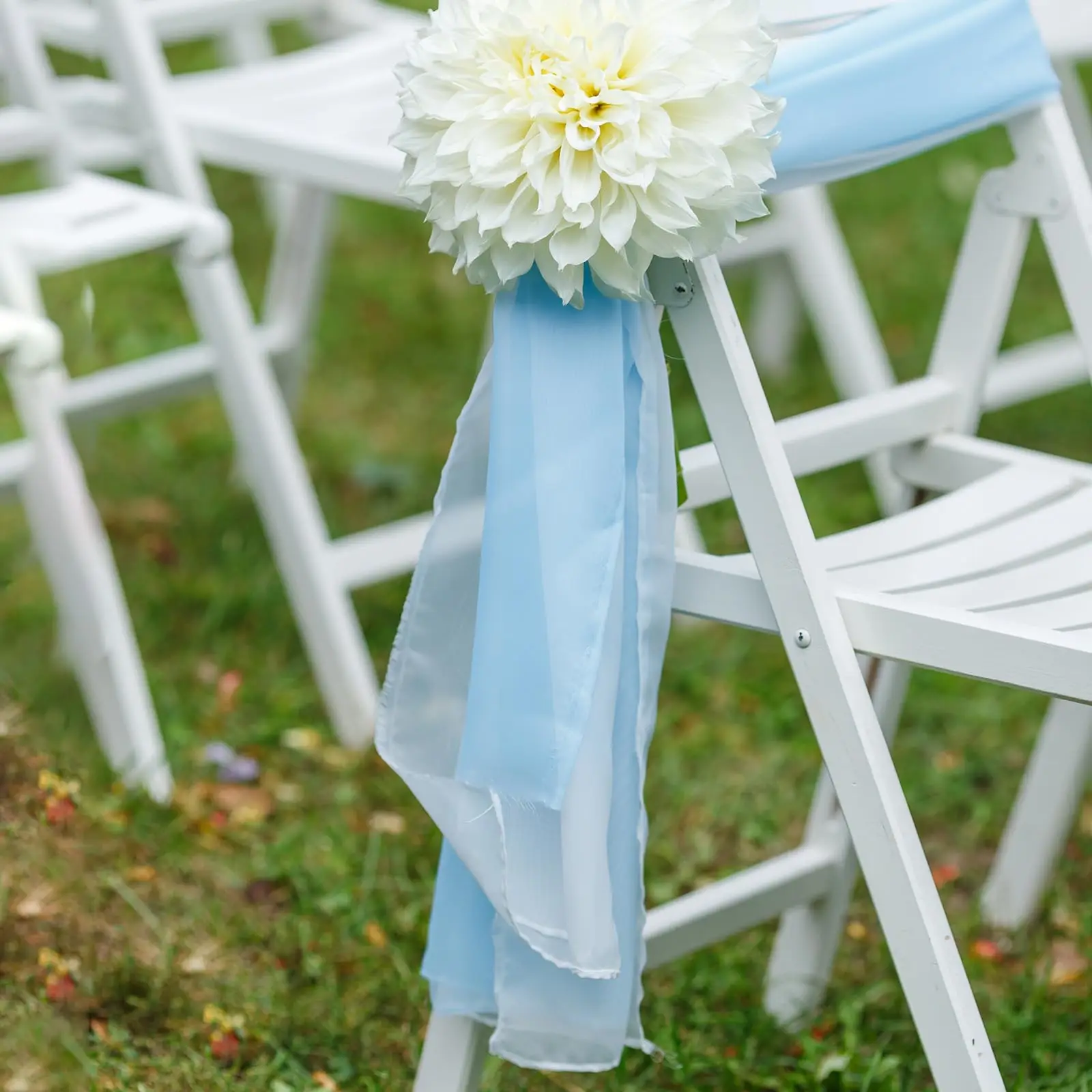 10/50/100PCS 17x275cm Organza  - Chair Sash Organza recension och pris