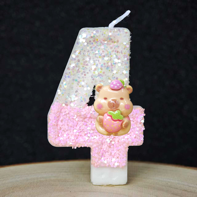 New Capybara Candles Cake Deco - Unity Candle Set recension och pris