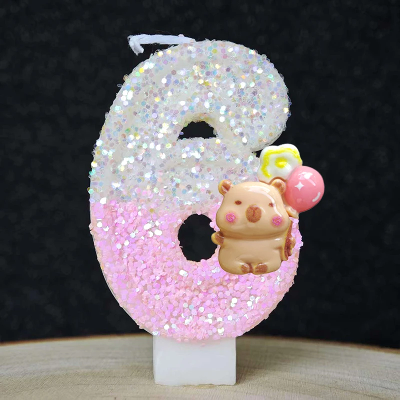New Capybara Candles Cake Deco - Unity Candle Set recension och pris