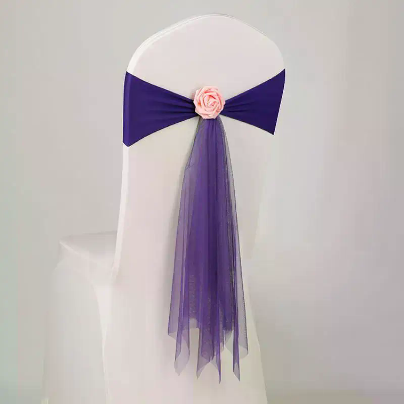 Organza Chair Sashes Flower Sp - Chair Sash Organza recension och pris