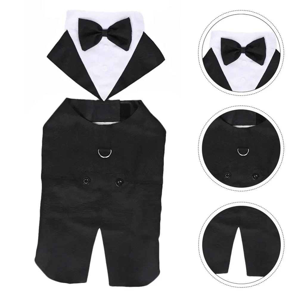 Pet Dog Clothes Wedding Shirt  - Suitsupply Wedding Tuxedo recension och pris