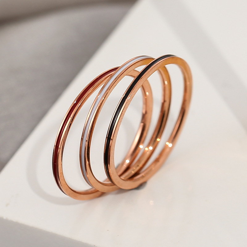 Titanium Steel Rose Gold Color - Wedding Zone recension och pris
