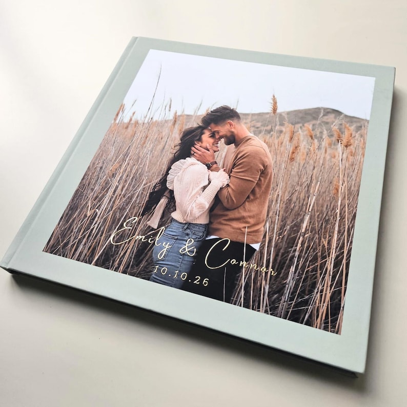 Custom Wedding Guest Book with - Personalized Guest Book recension och pris