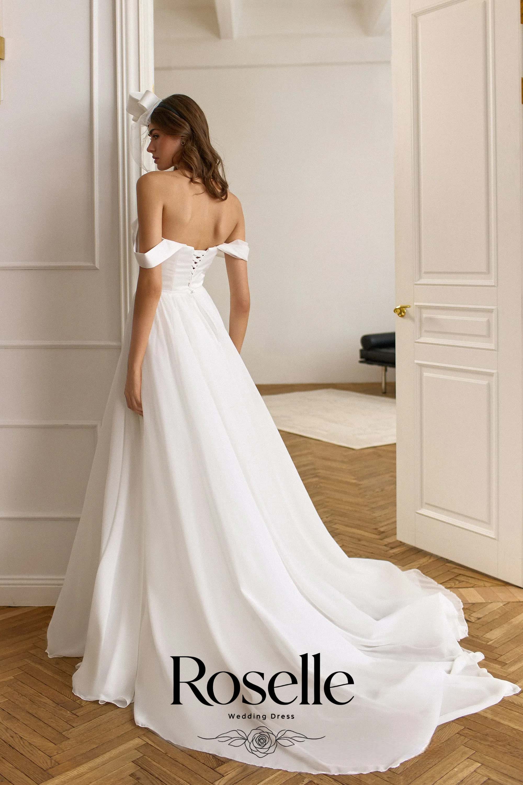 ROSELLE V-Neck A-Line Elegant  - Wedding Qw recension och pris
