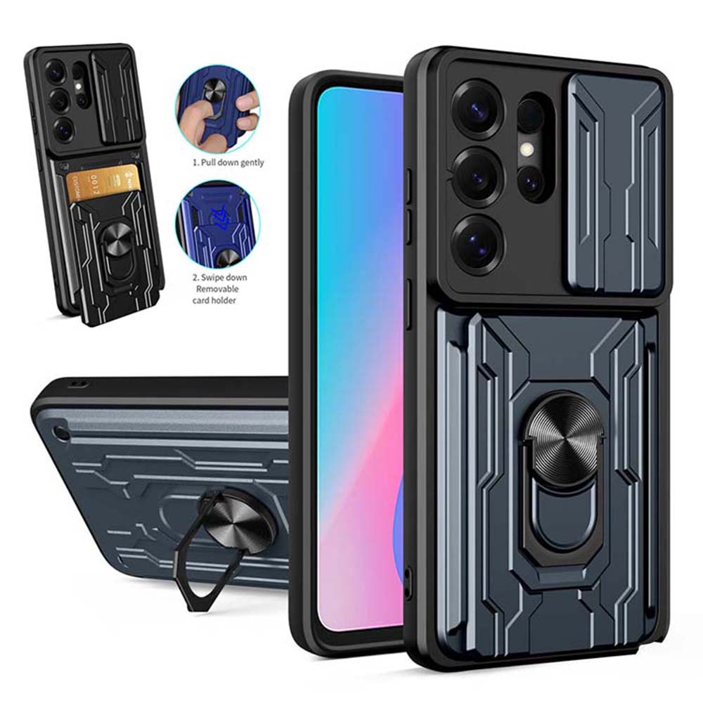 Heavy Duty Armor Case For Sams - Place Card Holder recension och pris