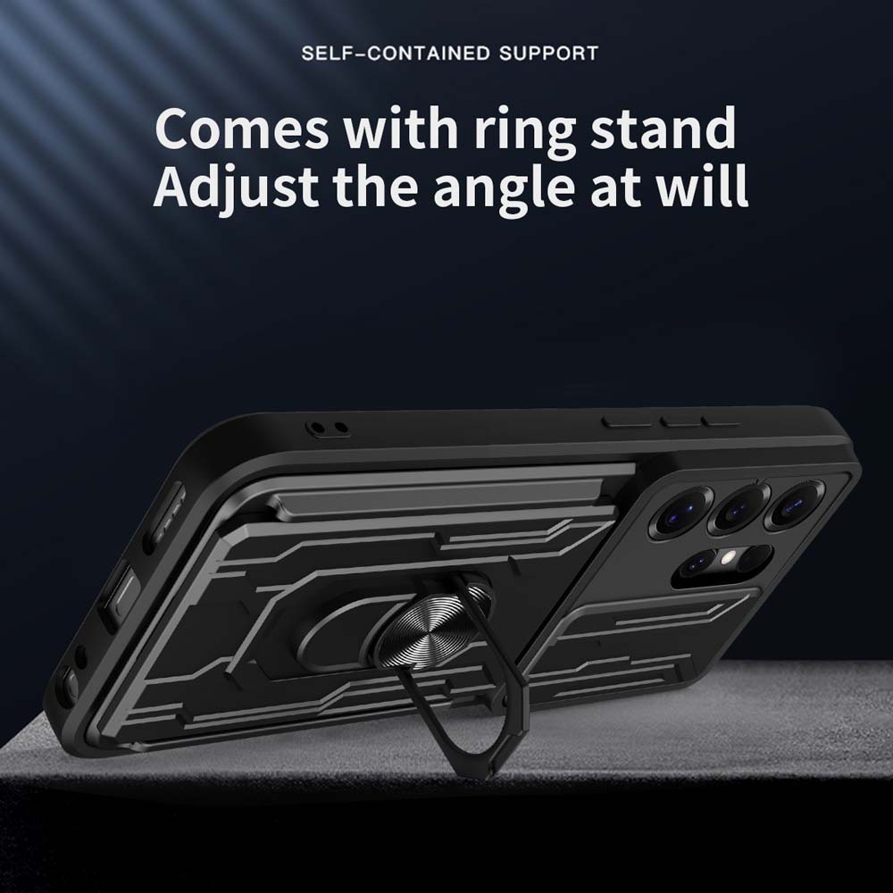 Heavy Duty Armor Case For Sams - Place Card Holder recension och pris