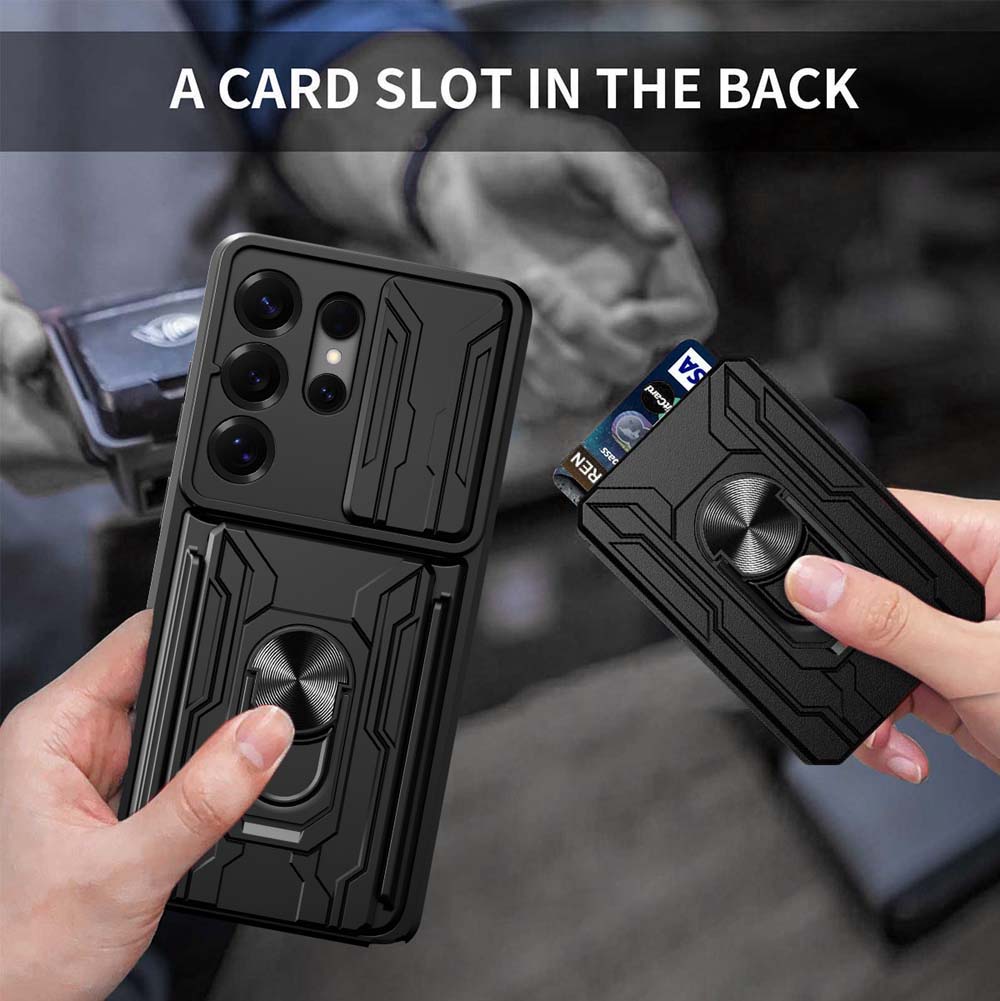 Heavy Duty Armor Case For Sams - Place Card Holder recension och pris
