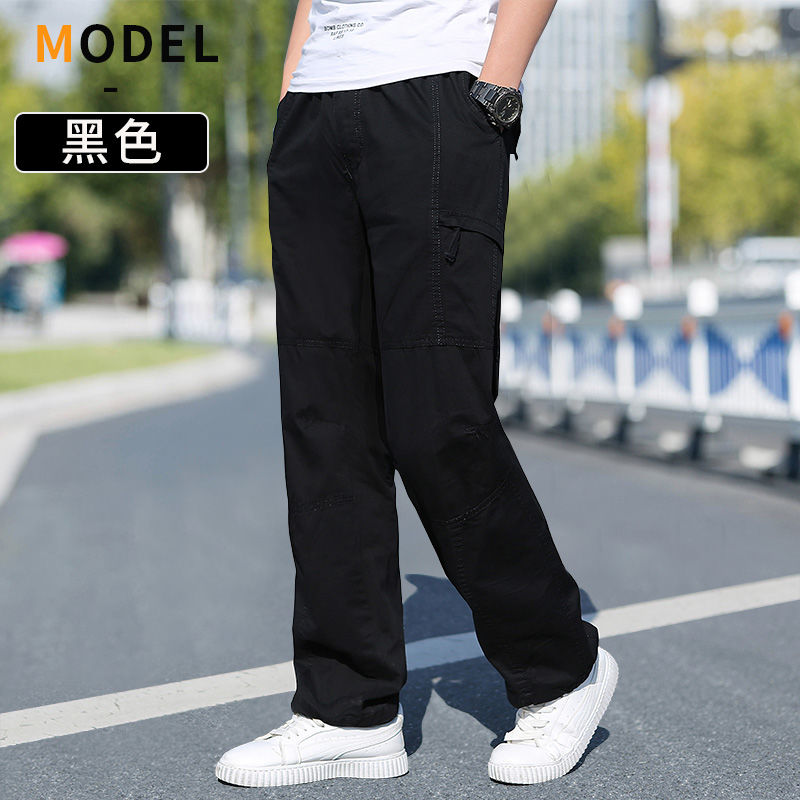 Cotton Cargo Trousers Men Work - Wedding Job recension och pris