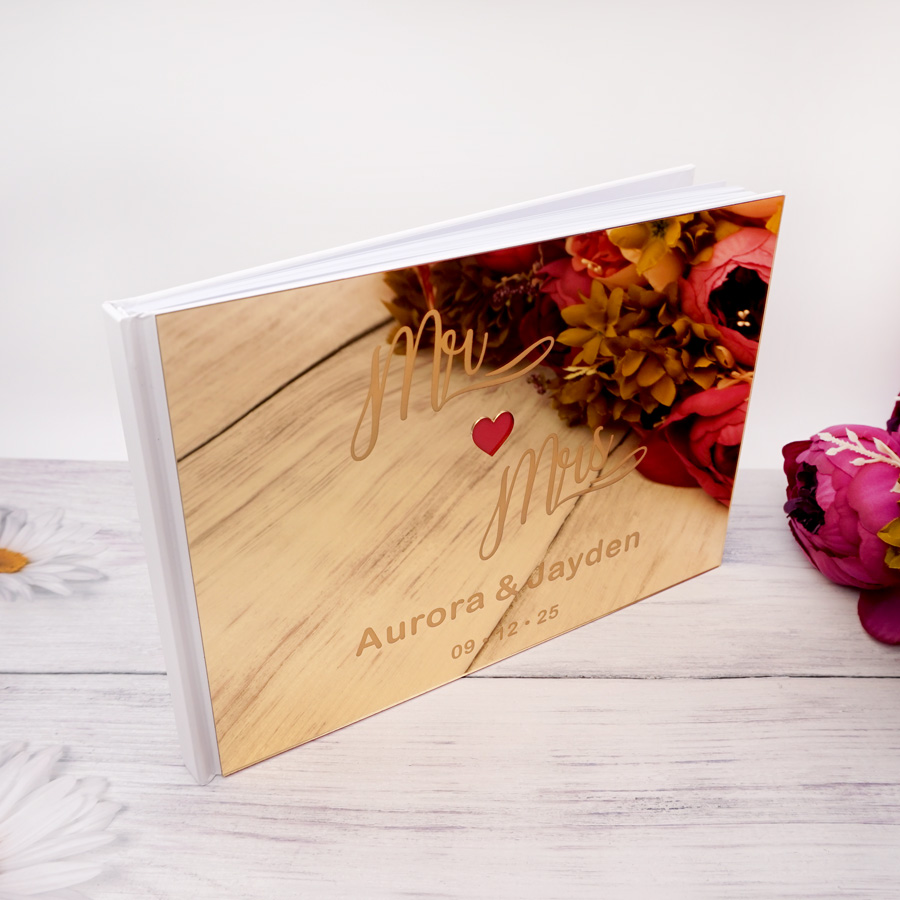 Personalized Custom Engraved N - Personalized Guest Book recension och pris