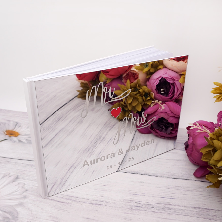 Personalized Custom Engraved N - Personalized Guest Book recension och pris