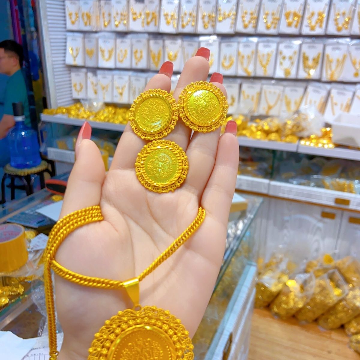 New 24K Gold Plated Dubai Jewe - Wedding Zone recension och pris