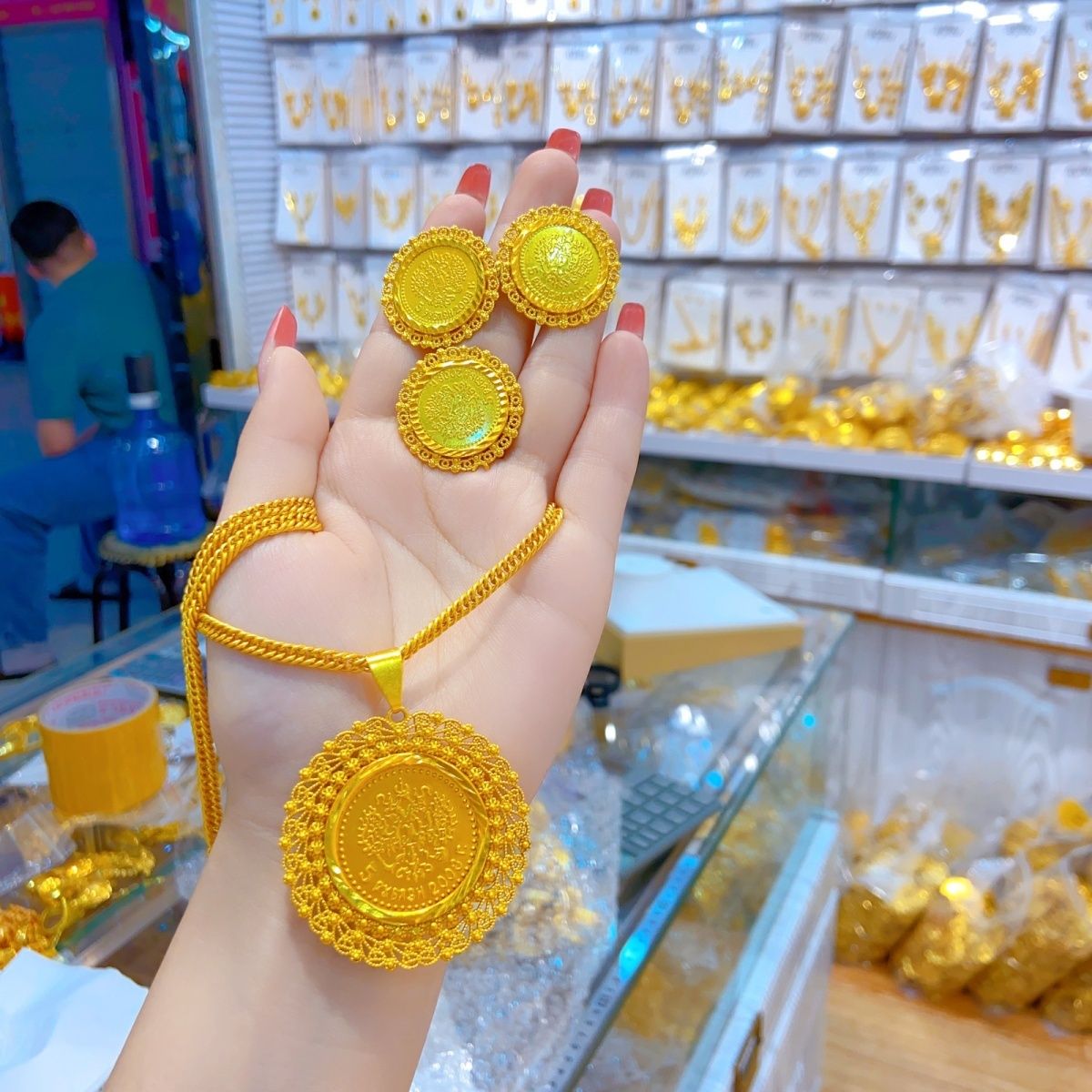 New 24K Gold Plated Dubai Jewe - Wedding Zone recension och pris