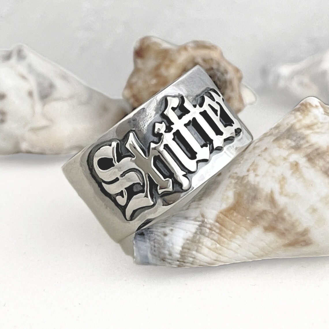 12MM Men' Gothic Rings Persona - Wedding Zone recension och pris