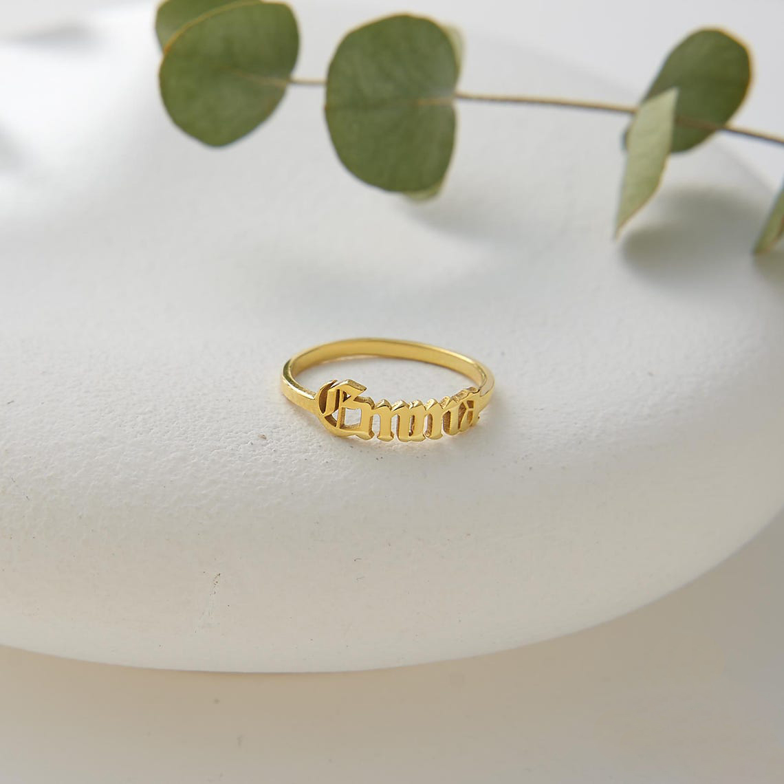 Custom Gold Ring Women Gothic  - Wedding Zone recension och pris