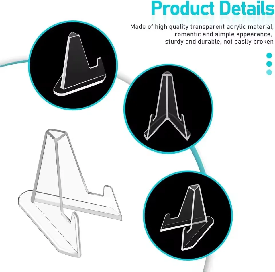 30-1PCS Triangular Card Displa - Place Card Holder recension och pris