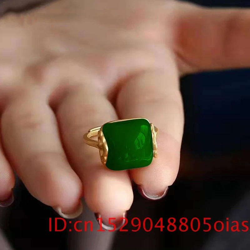 Natural Hetian Jade Ring Fashi - Wedding Zone recension och pris